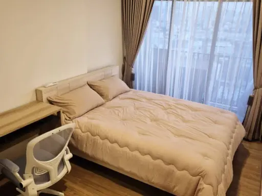 For rent: The Line Vibe, 37 sq.m., unobstructed view, spacious living area, high floor (26th floor). Don't miss out! images