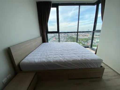 For rent, The Line Wong Sawang, corner room, open and airy view. Complete electrical appliances Hurry and reserve now. images