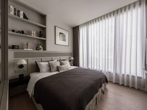 For rent or sell: The Esse Asoke, city view, beautiful room, north direction, good built-in furniture. You must make a reservation like this. images