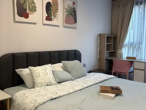 ให้เช่า Kave Town Colony ชั้น 2 ห้องสวย มาพร้อมการตกแต่งที่ครบครัน สนใจจองเลย