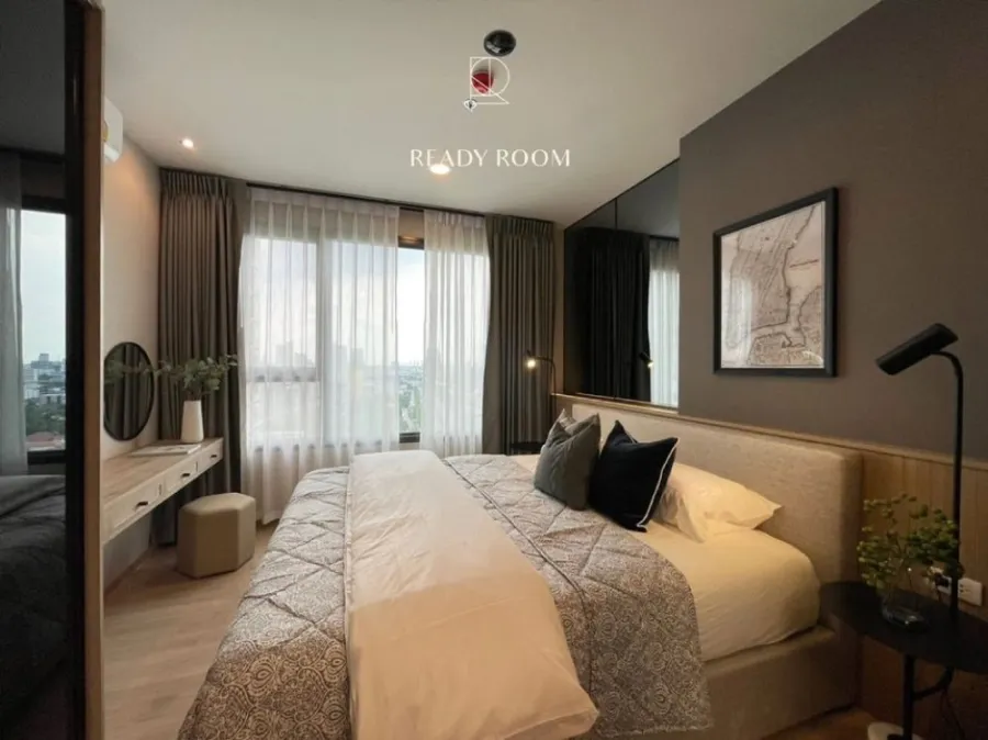Condo for rent, Chewathai Kaset Nawamin, beautiful view, fully furnished, ready to move in Partition room