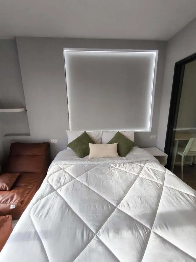 Condo for rent, Blue Sukhumvit 105, separate rooms, perfectly divided into zones. Come and reserve now, don't delay.
