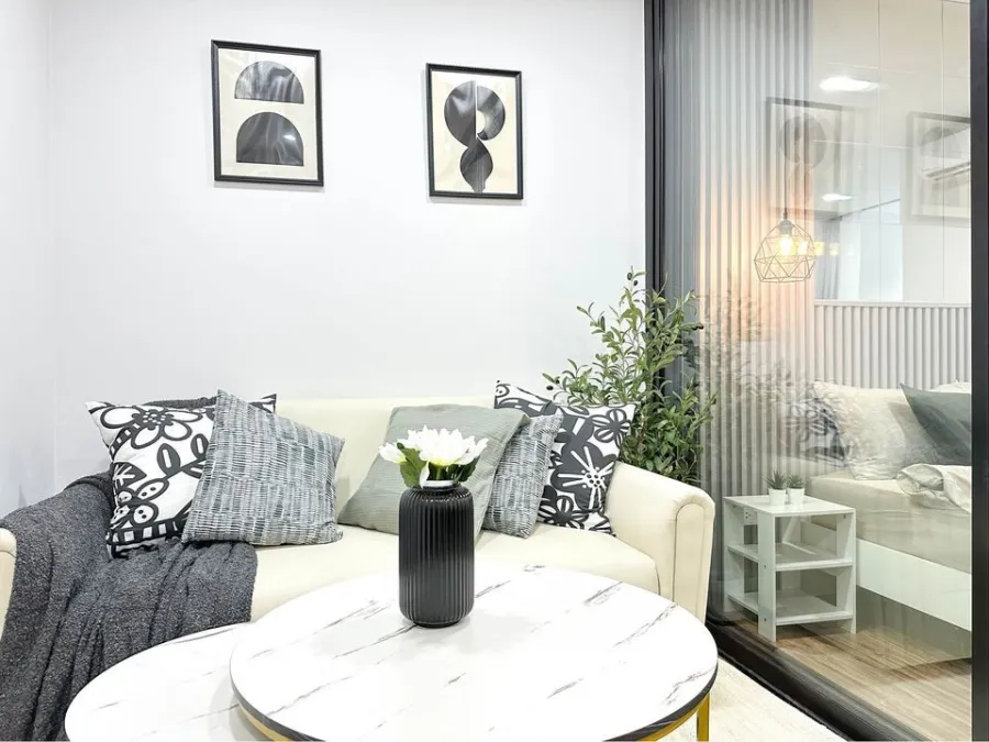 For sale: Ratchada City 18, beautiful room, fully furnished! Good location, great price! Don't miss it!