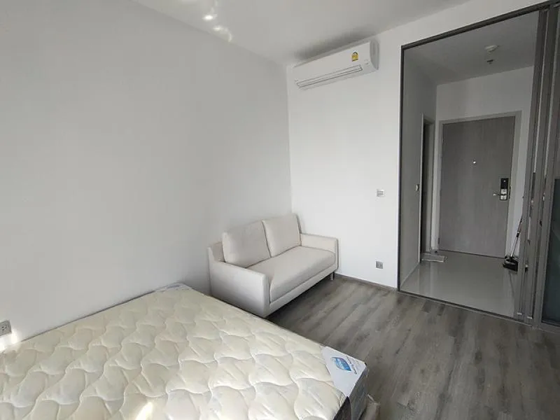 Beautiful rental room, fully furnished, ready to move in at Miti Chiva Kasetsart, 1 bedroom 23.43 sq m. Drag your bags in.