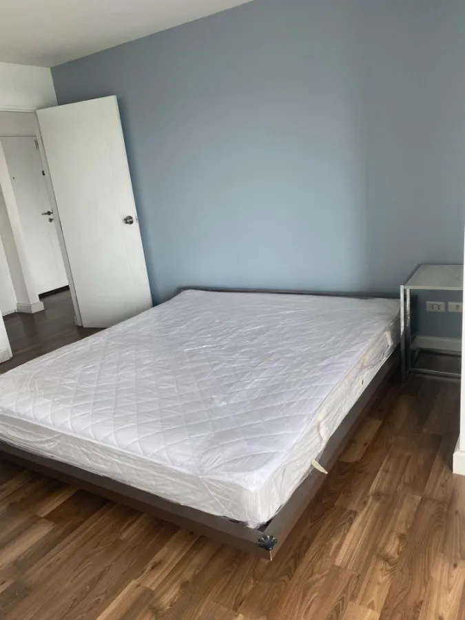 Condo for rent, The Room Sukhumvit 79, 6th floor, 2 bedrooms, very spacious room fully furnished You can just come in.