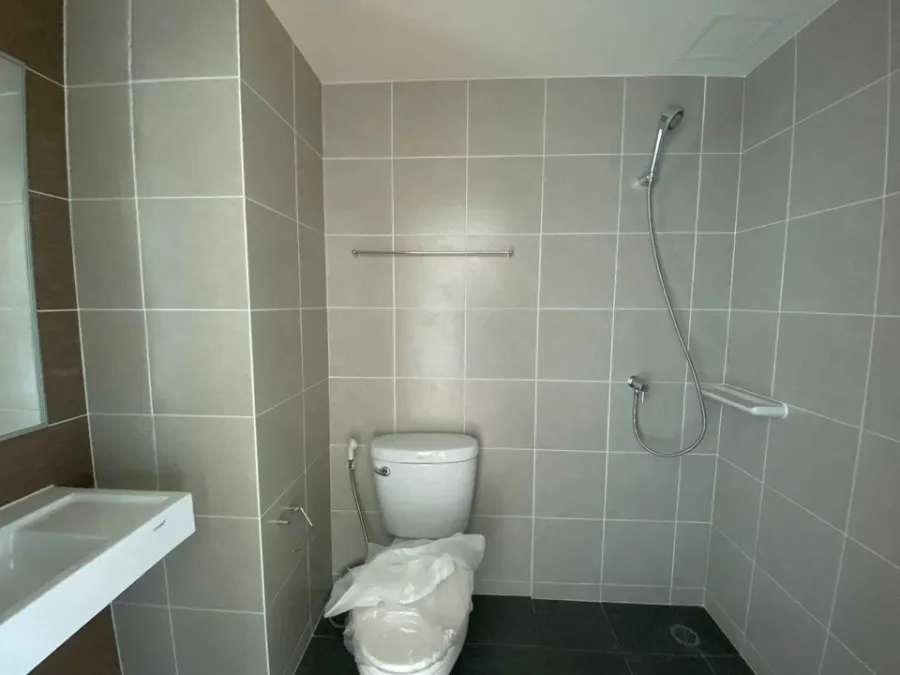 For rent, Lumpini Ville Phra Nang Klao-River View, nice room, divided into proportional rooms. Get the right height. Book now.