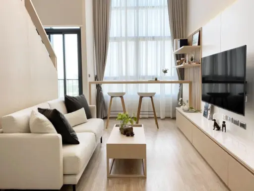ให้เช่า IDEO NEW RAMA 9 ห้อง DUPLEX ตกแต่งสวย ดูดีมีสไตล์สุดๆ เรียบหรูขนาดนี้ จองเลยจร้า