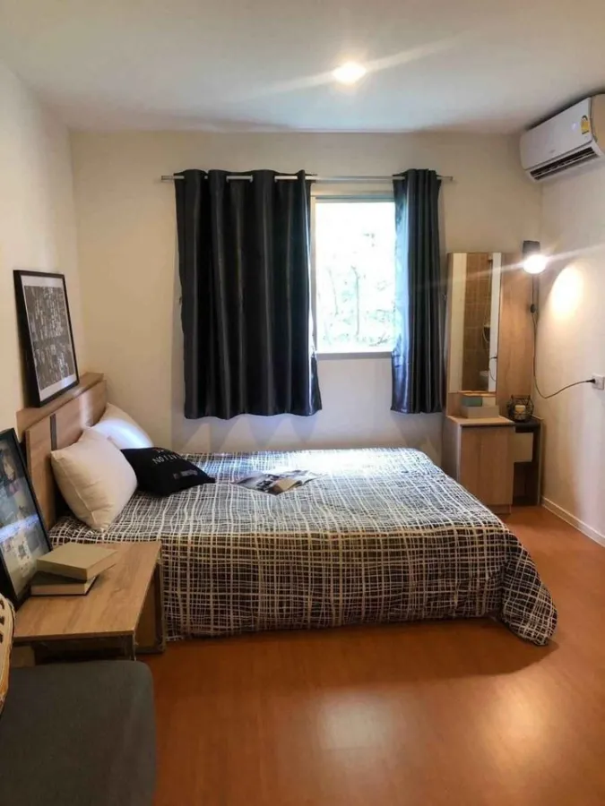 For Rent: Lumpini Township, Rangsit, Khlong 1, STUDIO room, clean, comfortable, decorated, ready to move in. If you miss it, you'll regret it.