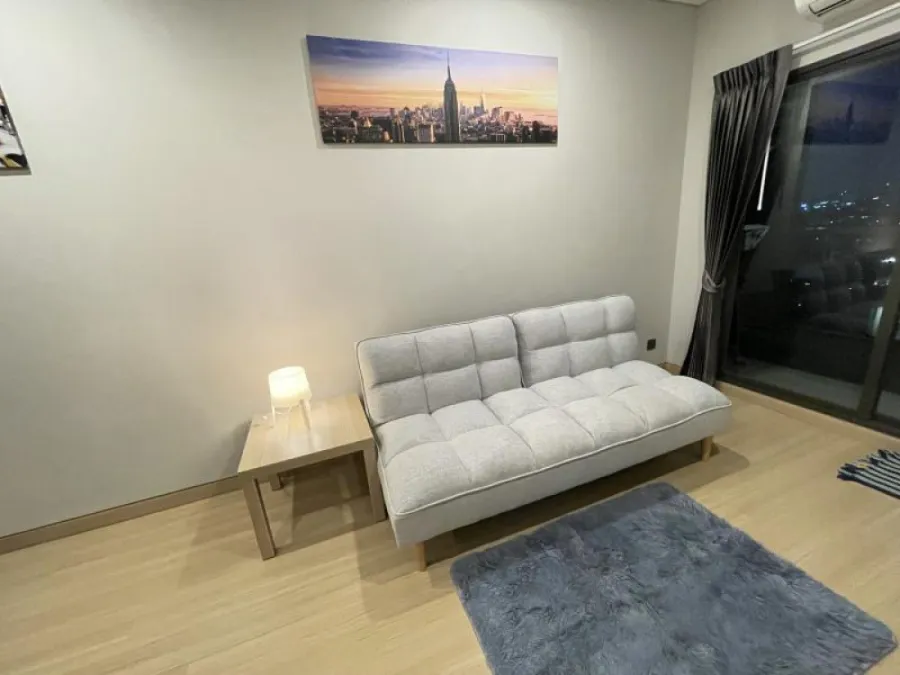 For sale, for rent!! Lumpini Suite Din Daeng-Ratchaprarop Condo, 19th floor, beautiful room, unblocked view, ready to move in, don't miss it!!