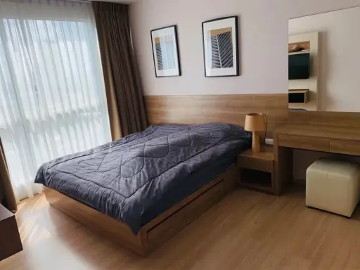 For rent: Rhythm Sathorn, spacious room, lots of space, fully furnished, Chao Phraya River view. If it's this good, you have to book it. images