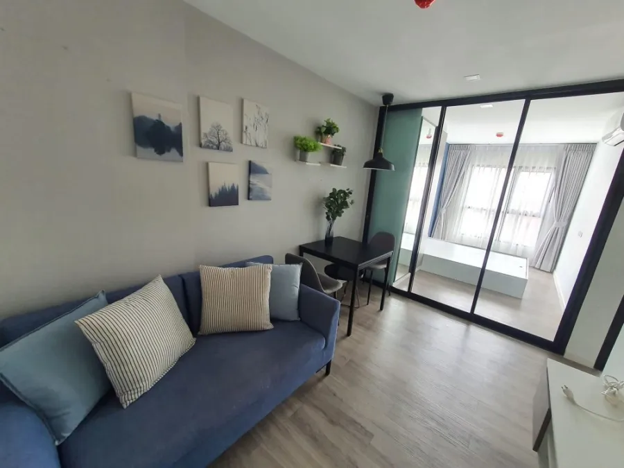 For sale, for rent, B Loft Sukhumvit 107, partitioned room, nice decoration. Complete facilities Hurry and reserve it quickly.