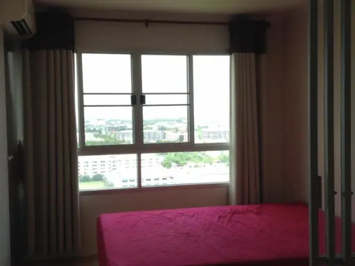 Condo for rent, Lumpini Ville Lasalle-Bearing, 19th floor, good view, ready to move in immediately!! Don't wait!!