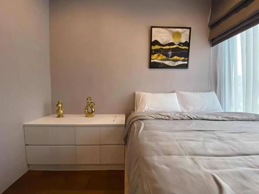 For rent, Ideo Q Sukhumvit 36, spacious room. Full built-in furniture Good like this. Hurry up to reserve. Don't be late.