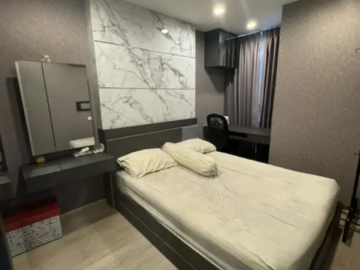 For rent!! Condo Ideo Sathorn-Tha Phra, 20th floor, beautiful room, fully furnished, ready to move in. Don't miss it!!