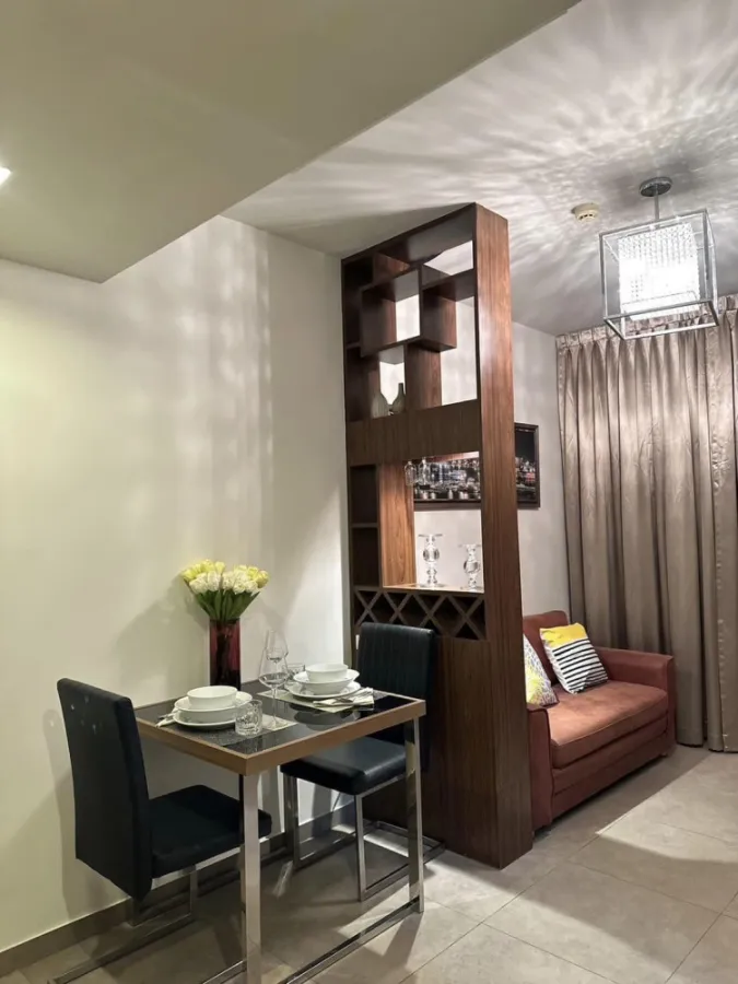 Condo for sale, Unixx South Pattaya (South Pattaya), decorated with built-ins, high floor, sea view, reserve first, own first.