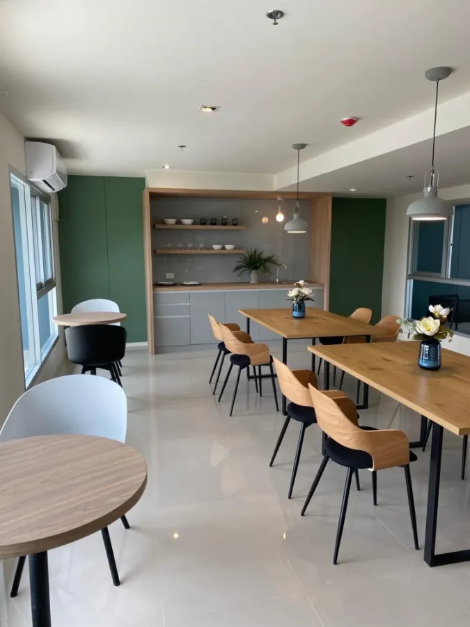 Condo for rent, Lumpini Ville Chaengwattana-Pak Kret Station, studio room, built-in wardrobe, 7th floor, reserve now.