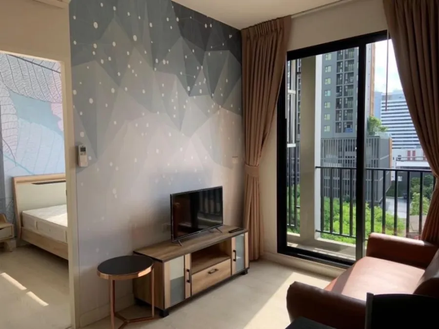 For rent!! Condo The Niche Pride Thonglor-Phetchaburi, 6th floor, corner room, clear view, fully furnished, ready to move in, don't miss it!!