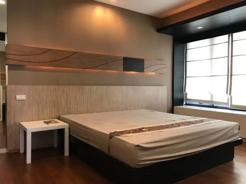 Condo for rent, Amanta Lumpini, beautiful room, good view, fully furnished, 2 bedrooms, super cool, do not miss it.