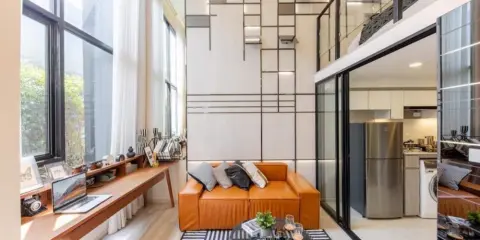 ขายดาวน์คอนโด ออริจิ้น ปลั๊ก แอนด์เพลย์ นนทบุรี สเตชั่น 1 Bedroom Duo Space เพดานสูง ห้ามพลาด
