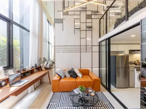 Condo down payment for sale: Origin Plug and Play Nonthaburi Station 1 Bedroom Duo Space, high ceiling, don't miss it.
