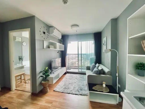 Sell / rent The Trust Condo Ngamwongwan, 29th floor, city view, nice decoration at a price that you must not miss