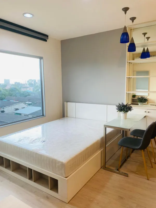 ให้เช่า Aspire Wongsawang ห้องStudio ขนาด 24.5 ตรม เฟอร์นิเจอร์ &เครื่องใช้ไฟฟ้าครบ จองด่วนเลย