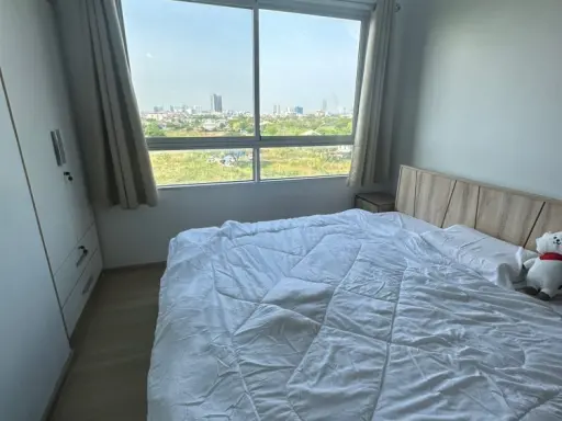 Selling Plum Condo Unity, studio room, 7th floor, high, good size, cheap price, buy it yourself, great investment, book now.