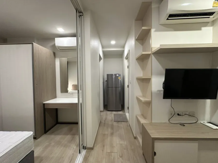 ปล่อยเช่าคอนโด Chambers On-nut Station ห้องพร้อมอยู่ เฟอร์ เครื่องใช้ไฟฟ้าครบ มาจองได้แล้ววันนี้ อย่ารอช้า