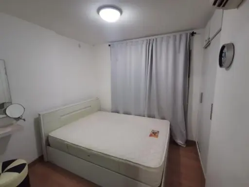 Condo for rent DEN Vibhavadi, beautiful room, 1 bedroom, fully furnished, building c, ready to move in, hurry up to be satisfied