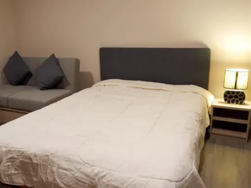 ปล่อยเช่า Dcondo Hideaway รังสิต เฟส 4 ห้องตกแต่ง สวย โทนขาว สะอาดตา ดีแบบนี้จองด่วนๆเลยน้า