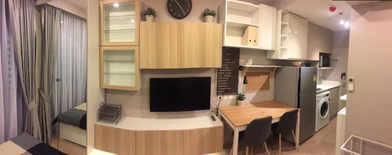 The most wonderful condo for rent, Ideo Q Chula Samyan, decorated room is very beautiful, fully furnished, 21st floor, ready to move in.