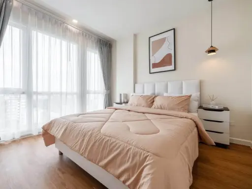 For sale: The Key Prachachuen, size 66 sq m, 10th floor, Building B, unblocked view, fully furnished, ready to move in immediately. images