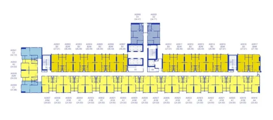 ขายดาวน์ Plum Condo New West Bangyai ชั้น 21 โครงการดี น่าอยู่ จองเลย ด่วนๆ