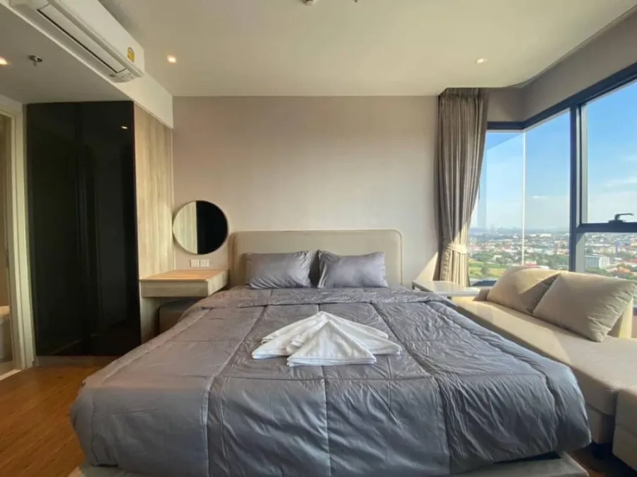 For rent: Once Pattaya, ready to move in, fully furnished, high floor, beautiful view, hurry and reserve now++