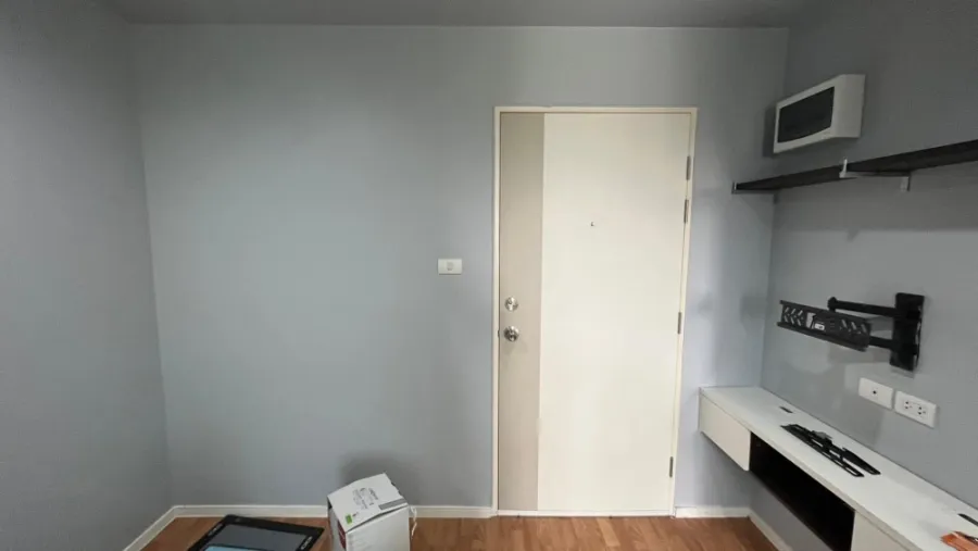 Condo for rent, Lumpini Ville Nakhon In-River View, Building B, 7th floor, furnished room, ready to move in Hurry up to reserve.