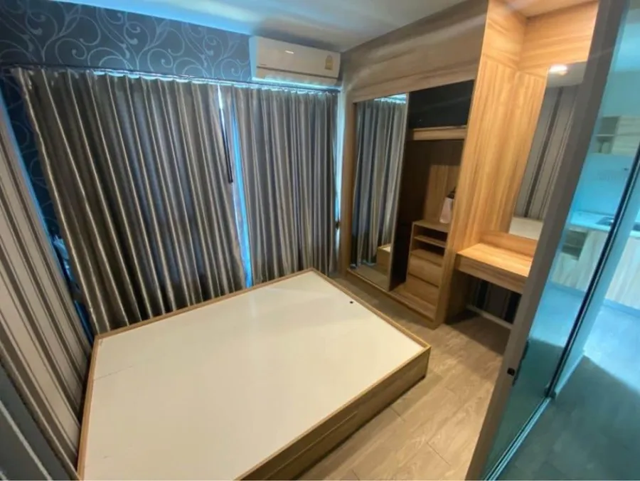 Sell / rent Don Mueang, The Terminal, new room, quiet atmosphere. Stick to wallpaper. Nice to live. Book now. Hurry up.