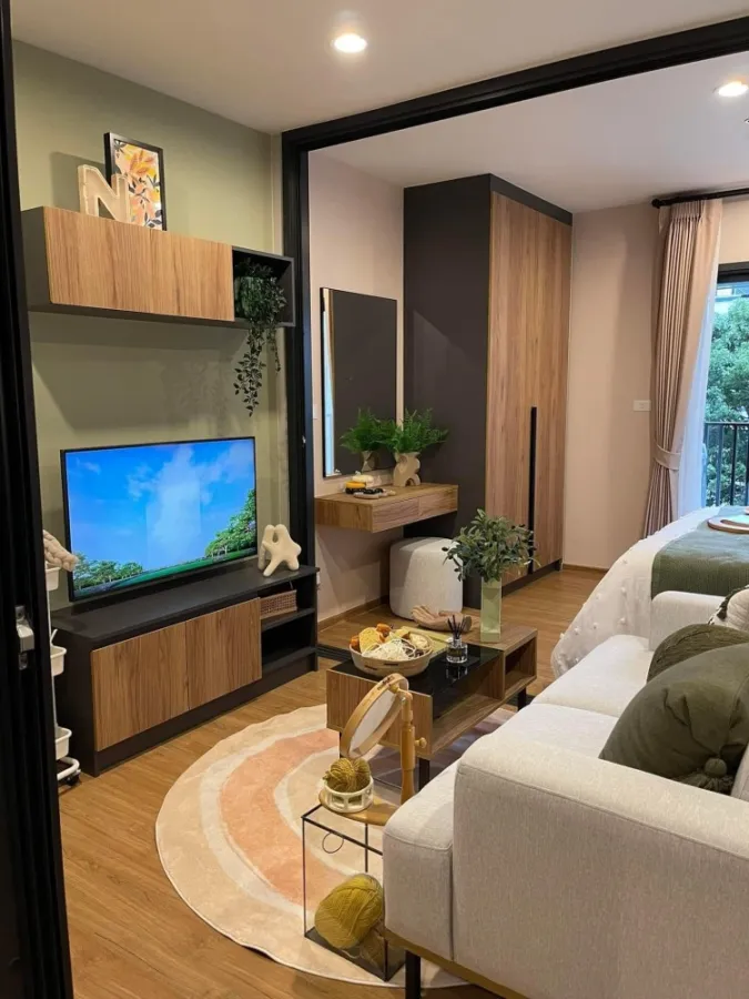 ขายดาวน์คอนโด The Line Vibe ชั้น 4 ทิศเหนือ (ไม่ร้อน) วิวสวน มาเป็นเจ้าของด่วนๆ อย่ารอช้า