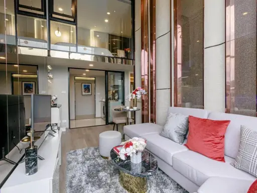 ขายดาวน์ SOHO Bangkok Ratchada 2 นอน 1 น้ำ Duplex สุดหรู ชั้น 10 ทิศเหนือดีมาก รีบจับจองเลย images