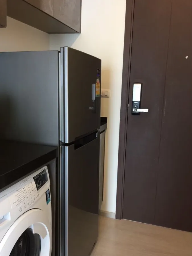 For sale, rent, Rhythm Asoke condo, ready to move in fully furnished Complete electrical appliances