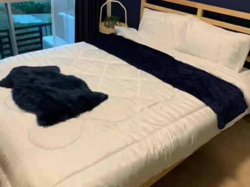 Condo for rent, A Space Sukhumvit 77, newly decorated room, very beautiful Fully furnished There is an area in front of the room, urgently book. images