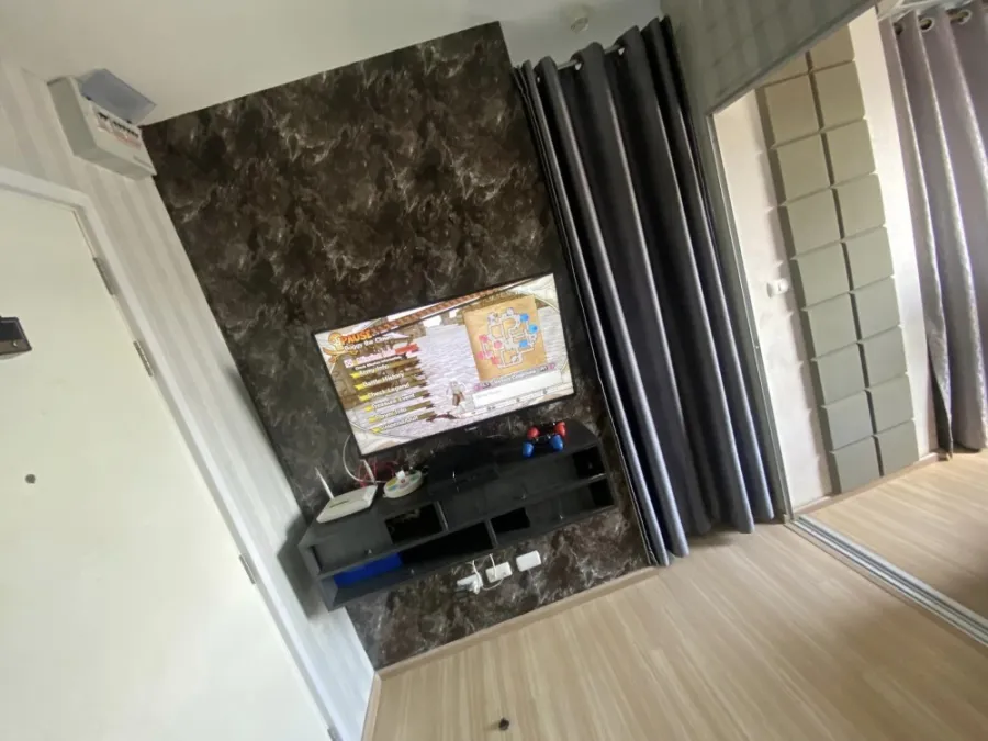 Plum Condo Bangyai Station for sale, 1 bedroom, 1 bathroom, fully furnished + electrical appliances, ready to book.