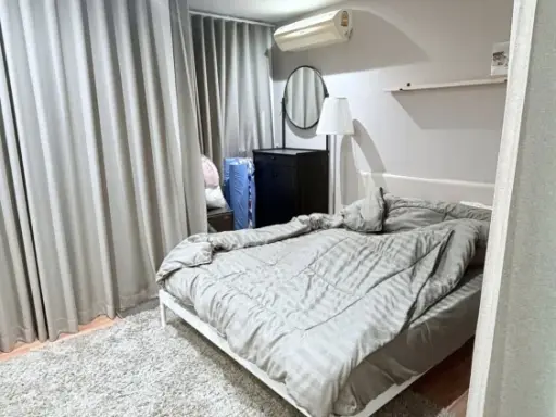 ให้เช่า WE Condo ห้องน่าอยู่ พร้อมเฟอร์ + เครื่องใช้ไฟฟ้าครบ จองเลย ห้ามพลาด +++