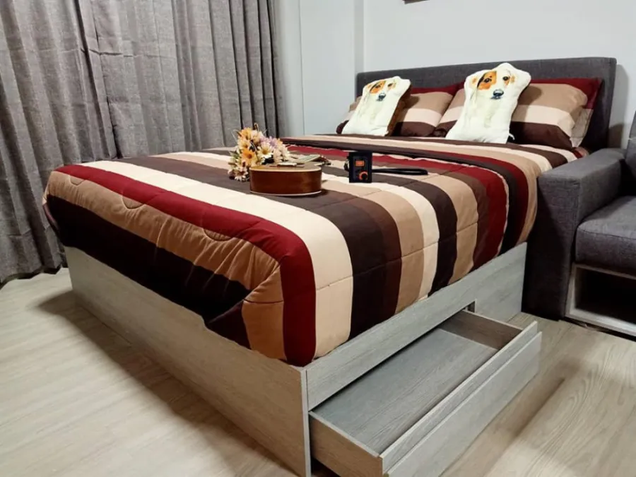 For rent D Condo Campus Kamphaeng Saen, fully furnished, book now !!