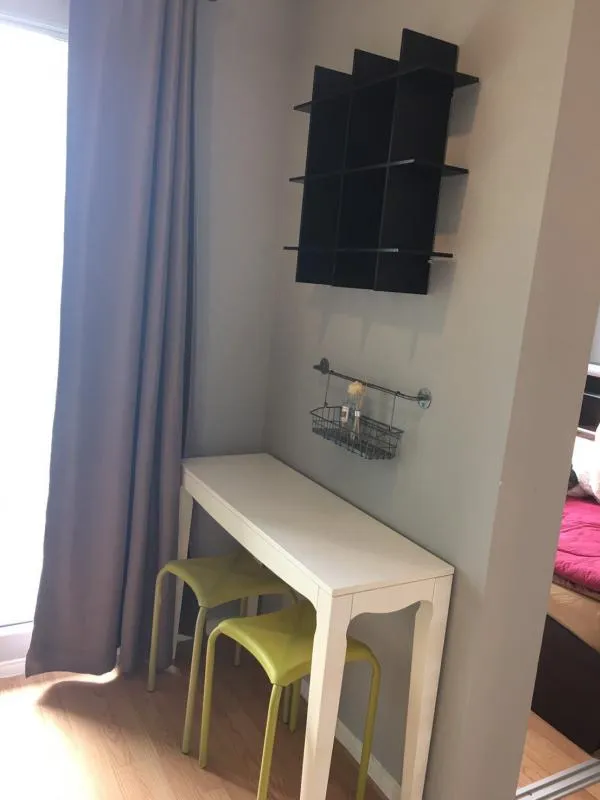 Condo for rent, Lumpini Ville Sukhumvit 77, beautiful room, lots of furniture, beautiful city view, good location, suitable for working people, near BTS.