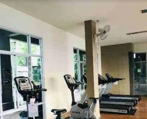 For sale: Lumpini Ville Nakhon In-River View, 25th floor, partitioned room, fully furnished, nice to live in. Book now, don't miss it.