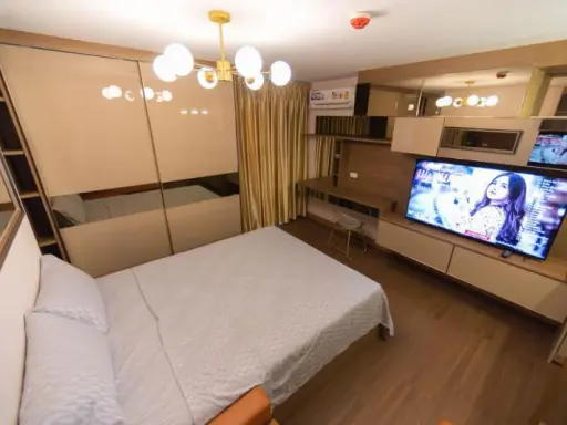ให้เช่าห้องหรูสไตล์ Modern Luxury พร้อมเฟอร์บิ้วท์อินอย่างดี จองเลยที่ plum condo paholyothin 89