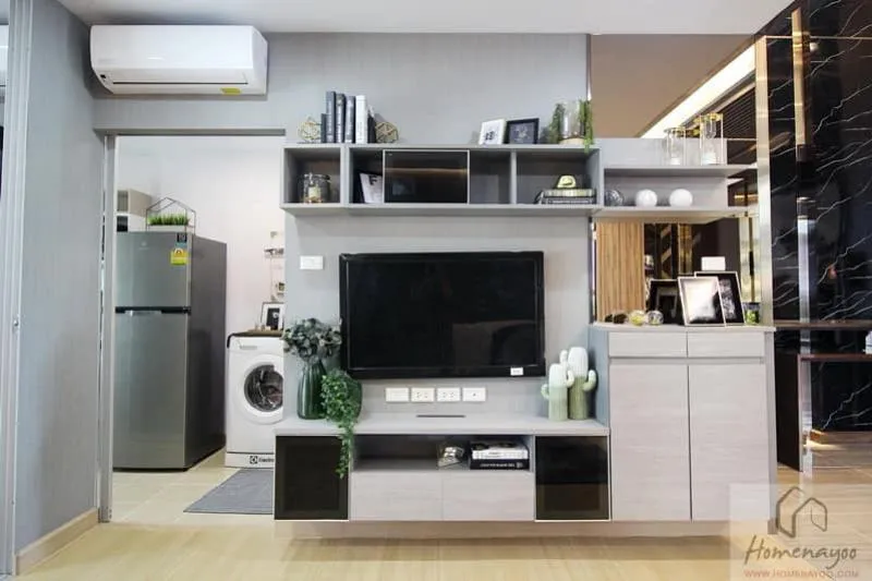 -ขายดาวน์ supalai veranda sukhumvit 117 ชั้น22 35ตรม ห้องมาแบบ Fullyfernished ส่วนกลางงาม ห้ามพลาด-