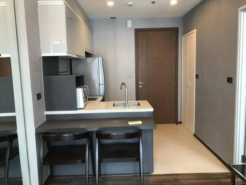 ปล่อยเช่า คอนโด Wyne สุขุมวิท (350m. BTS พระโขนง) 1Bed 30 sqm. ชั้น 6 (วิวสวน)