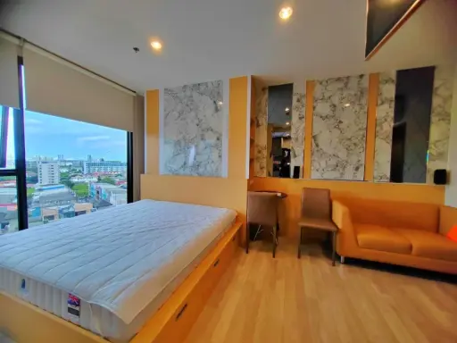 ให้เช่า Ideo Mobi Sukhumvit East Point ชั้น 8 ห้องแต่งครบ พร้อมอยู่ จองเลย ก่อนพลาด