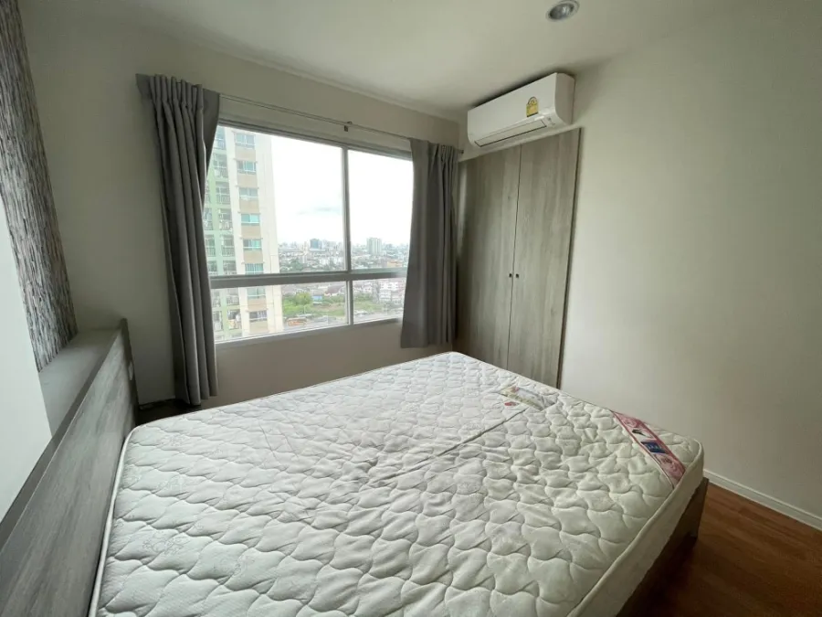 Condo for rent at Lumpini Ville Nakhon In-River View, 18th floor, great view, best price, complete in one place, book now.